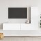 vidaXL Set dulapuri TV, 3 piese, alb, lemn prelucrat 3078656