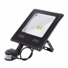 Proiector LED 50W 220V Slim Senzor foto
