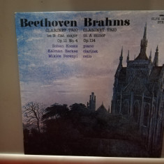 Beethoven /Brahms – Clarinet Trio /Trio (1981/Hungaroton/Hungary) - VINIL/ca Nou