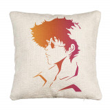 Perna Decorativa Canapea cu Cowboy Bebop 2, 40x40 cm, Cu fermoar