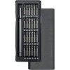 Set Surubelnite Precizie 24 in 1, Trusa Reparatii Telefoane, Tablete, Laptopuri, Ceasuri, Ochelari, Magnetic, Otel S2, Neagra