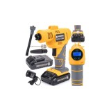 Compresor auto cu acumulator, 10 bari 16l/min 12V 1.5Ah, Powermat