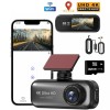 Camera Auto DVR QOVU V26a, Single 4K frontal, GPS, Modul Parcare, Card 32GB incluse, Senzor Coliziune, Vedere extra larga 170&deg;, Ecran 1.97 inch