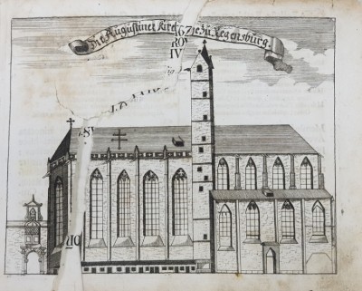 Monasteria ordinis FF. Eremitarum S. Augustini per Germaniam , aeri incisa Augustae Vindelicorum a Iohanne Matthia Steidlin , ca 1731 foto