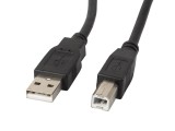 Lanberg CA-USBA-10CC-0050-BK. Cable length: 5 m. Connector 1: USB A, Connector 2: USB B, USB version: USB 2.0, Maximum data transfer rate: 0.48 Gbit s