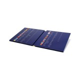 Album de monede PRESSO pentru colecția de monede euro, pentru 26 de seturi complete de monede euro