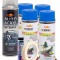 Kit complet reparatie si vopsire jante culoare Albastru Fluorescent, V4 FAVLine Selection