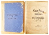 G62-Salon Album partituri Pian Solo anii 1900 Editura Peters copertat stare buna. Marimi: 30/23 cm, 105 pagini.