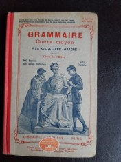 Grammaire, cours moyen - Claude Auge foto