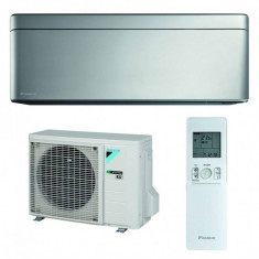 Aparat aer conditionat Daikin Gama Sylish Bluevolution FTXA35AS+RXA35A Inverter 12000BTU Clasa A+++ Wi-Fi Argintiu foto