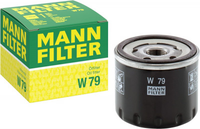 Filtru ulei Mann W 79 pentru Logan Sandero Duster 1.5 (E5) foto