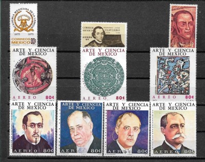 C3764 - lot timbre nestampilate MNH Mexic foto