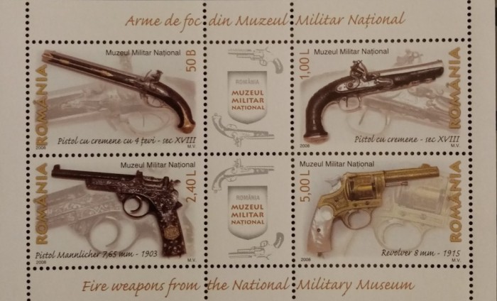 BC201, Romania 2008, bloc arme de foc