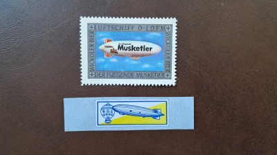 ZEPPELIN Vigniete bere si zeppelin PERFECTE foto
