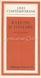 Ratiune Si Fiintare - B. G. Kuznetov