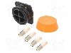 Conector circular, mama, 4 pini, BULGIN - PXP9012/04/S