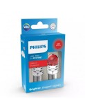Set 2 Becuri Led Rosu P21/5W 12V, Ultinon PRO6000SI Red PHILIPS