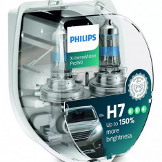 Bec Philips H7 12V 55W Xtremevision +150% Set 2 Buc 12972XVPS2