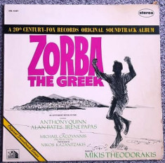 Vinil Zorba the Greek, original soundtrack foto