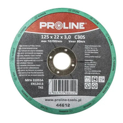 Disc Proline Debitare Piatra Depresat 115x3 mm C30S foto