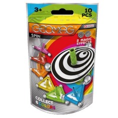 Titirez magnetic, GEOMAG SPIN, 10 piese