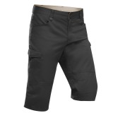 Pantalon scurt Drumeție &icirc;n natură NH500 Gri Bărbați
