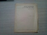 LA BRODERIE ROUMAINE AU MOYEN-AGE - Maria Ana Musicescu (dedicatie-autograf) - Editions de L`Academie de la R. P. R, 1964, 23 p.