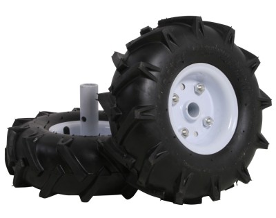 Texas Set 2 roti cauciuc 10&amp;quot; pentru motosape Lilli si El-Tex 1800 ProAdvanced PowerfulTools foto