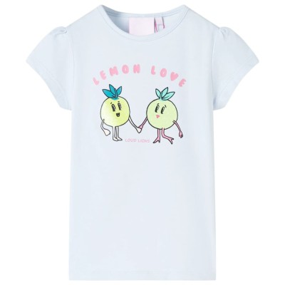 Tricou pentru copii, albastru deschis, 116 foto