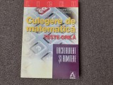 GHEORGHE CENUSA CULEGERE DE MATEMATICA TESTE-GRILA BACALAUREAT SI ADMITERE