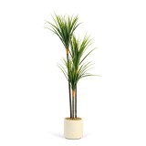 Planta decorativa artificiala Dracaena Marginata &ndash; 1,2 m, verde Best CarHome