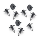 Set 10 clema fixare plastic Toyota Hilux (N120), Hilux (N70), sub scut sasiu, bara si ornamente