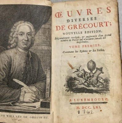 Oeuvres diverses - J.B. de Grecourt foto