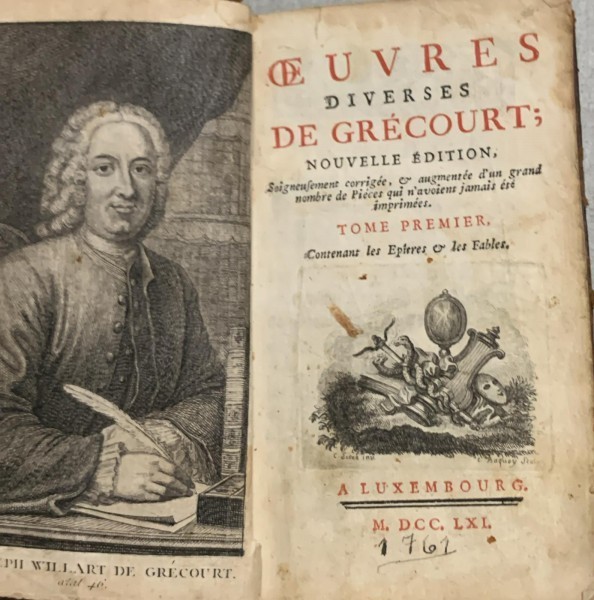 Oeuvres diverses - J.B. de Grecourt