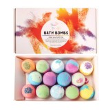Cumpara ieftin Set cadou bile efervescente parfumate de baie Edman, 14 bucati
