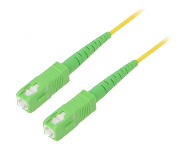 Patch Cord Fibră Optică OS2 SC/APC 15m LSZH