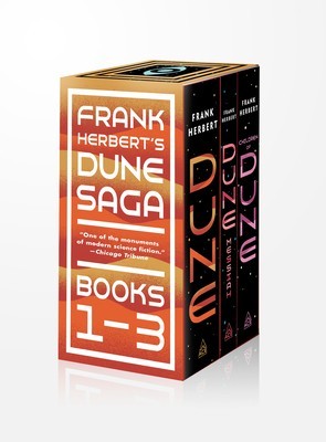 Frank Herbert&#039;s Dune Saga 3-Book Boxed Set: Dune, Dune Messiah, and Children of Dune