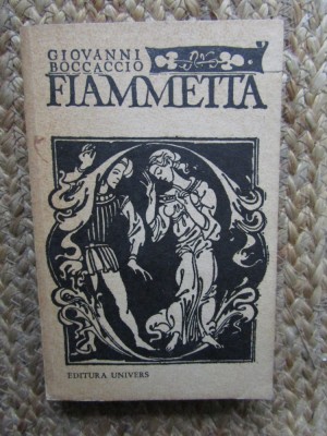 GIOVANNI BOCCACCIO - FIAMMETTA foto