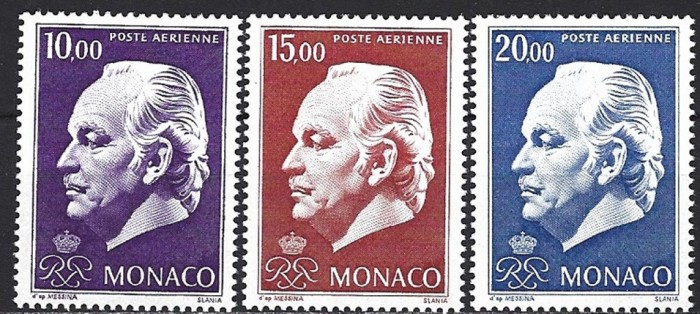 C2759 - Monaco 1974 - Rainier 3v.neuzat,perfecta stare