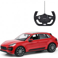 MASINA CU TELECOMANDA PORSCHE MACAN TURBO ROSIE SCARA 1 LA 14 SuperHeroes ToysZone foto