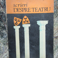 SCRIERI DESPRE TEATRU-PETRU COMARNESCU