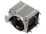 Conector RJ45 AMPHENOL Cat 5e EMI 8p8c THT 19,8x19,8mm RJX8FB5HLPEB