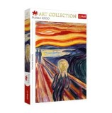 Cumpara ieftin Puzzle Trefl Art Collection - Edward Munch - Tipatul, 1000 piese