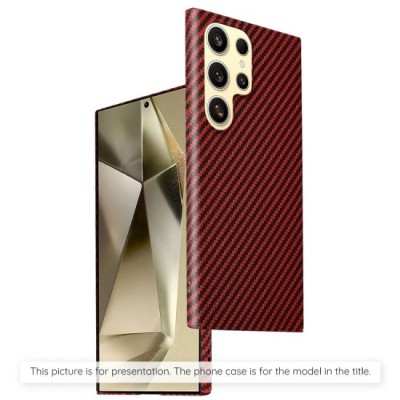 Husa pentru Xiaomi Redmi Note 13 4G - Techsuit Carbonite FiberShell - Red foto
