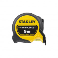 Stanley STHT37231-0, Ruleta 5m CONTROL-LOCK™, BladeArmor®, protectie din cauciuc, frana de deget, magnet detasabil, rupere la 3.5m, tru-zero, 5m x 25m