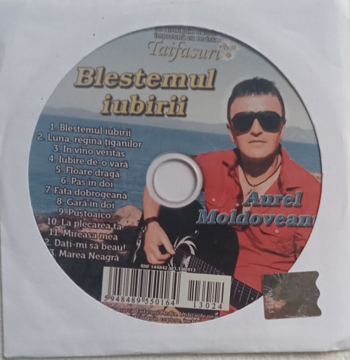 CD Aurel Moldoveanu &lrm;&ndash; Blestemul Iubirii
