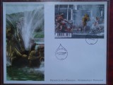 2010-Franta-Ziua timbrului-bloc-F.D.C.-MNH, Nestampilat