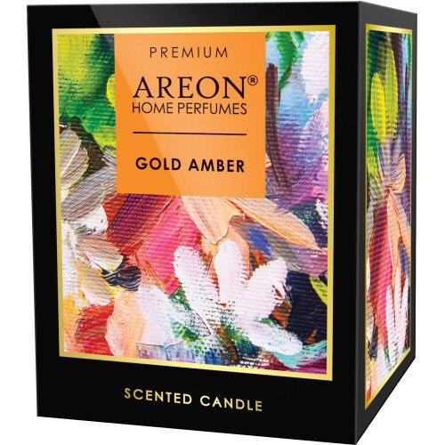 Lumanare Parfumata Areon Scented Candle, Gold Amber