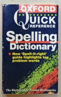 OXFORD QUICK REFERENCE SPELLING DICTIONARY , 1998 foto