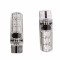 Set 2 becuri auto, LED, T10, RGB, 12V, telecomanda inclusa